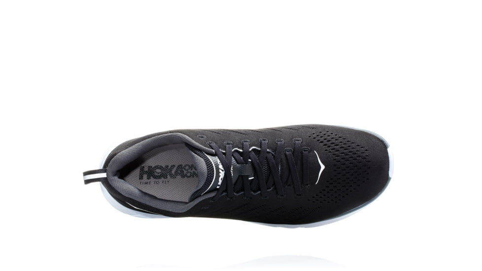 Hoka Hupana Em Road Running Shoes - Men's, Black/White, Medium, 7, 1099736-BWHT-7