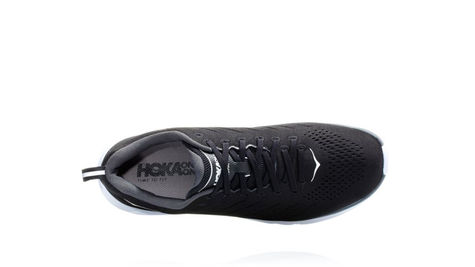 Hoka Hupana Em Road Running Shoes - Women's, Black/White, Medium, 7.5, 1099737-BWHT-7.5