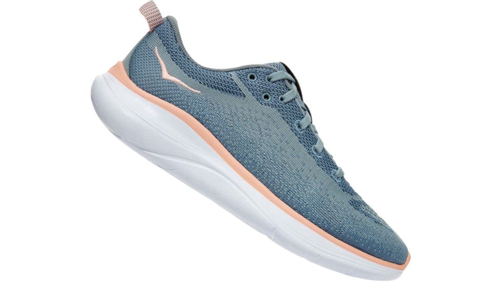 Hoka Hupana Flow Road Running Shoes - Womens, Lead/Pink Sand, 7, 1102891-LPSN-7