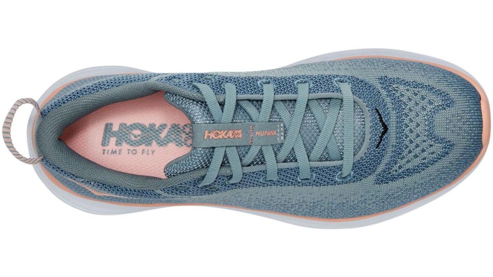 Hoka Hupana Flow Road Running Shoes - Womens, Lead/Pink Sand, 7, 1102891-LPSN-7
