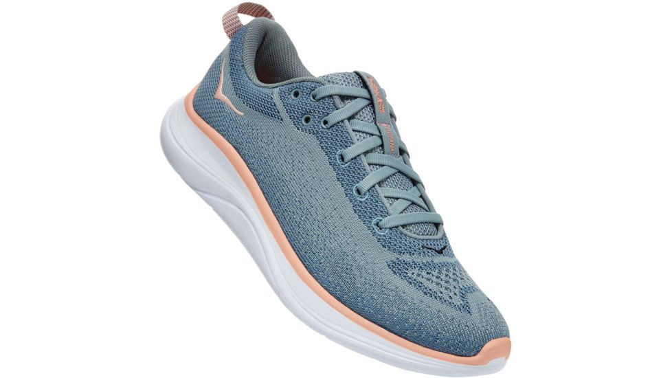 Hoka Hupana Flow Road Running Shoes - Womens, Lead/Pink Sand, 7, 1102891-LPSN-7