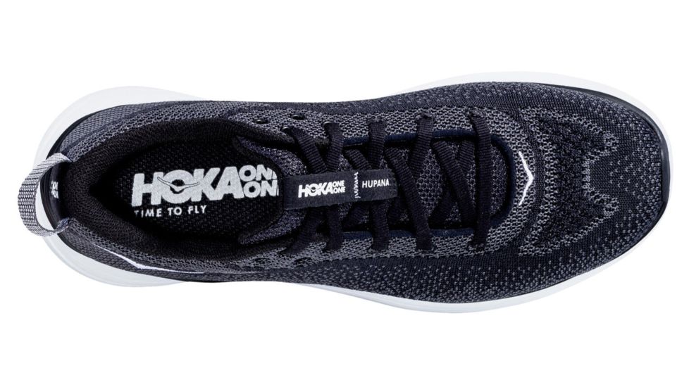 Hoka Hupana Flow Running Shoes - Womens, Black / Dark Shadow, Wide, 6.5, 1106693-BDSD-06.5D