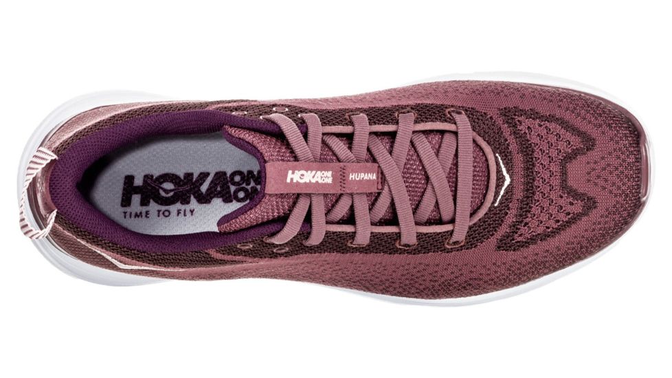 Hoka Hupana Flow Running Shoes - Womens, Rose Brown / Deep Mahogany, Wide, 5.5, 1106693-RBDM-05.5D