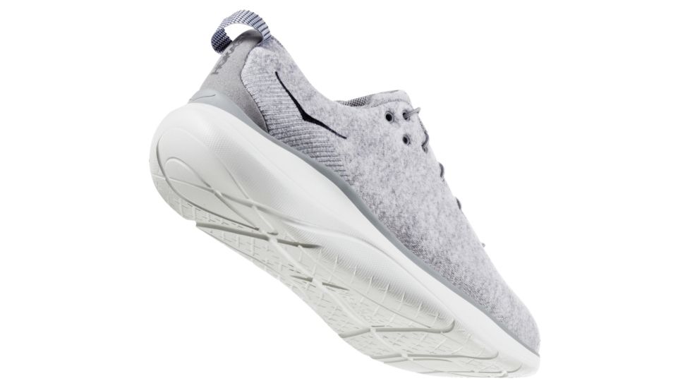 Hoka Hupana Flow Wool Running Shoes - Mens, Lunar Rock / Drizzle, Medium, 14, 1105589-LRDR-14