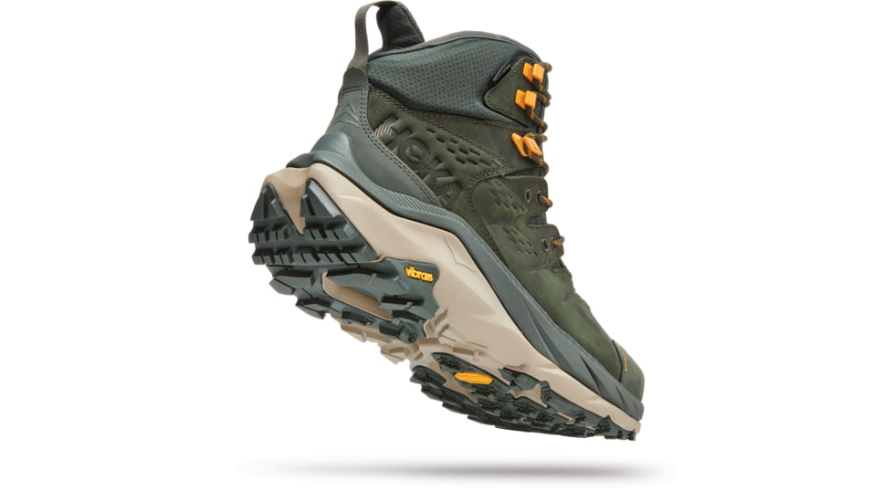 Hoka Kaha 2 GTX Shoes - Mens, Duffel Bag / Radiant Yellow, 10D, 1123155-DBRYL-10D