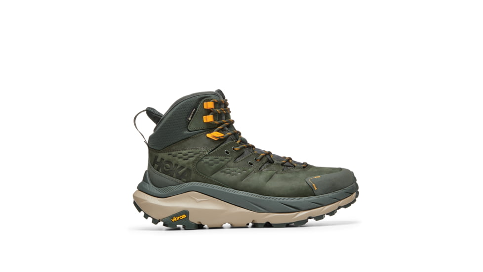 Hoka Kaha 2 GTX Shoes - Mens, Duffel Bag / Radiant Yellow, 10D, 1123155-DBRYL-10D