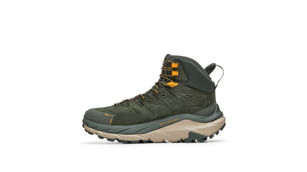 Hoka Kaha 2 GTX Shoes - Mens, Duffel Bag / Radiant Yellow, 10D, 1123155-DBRYL-10D
