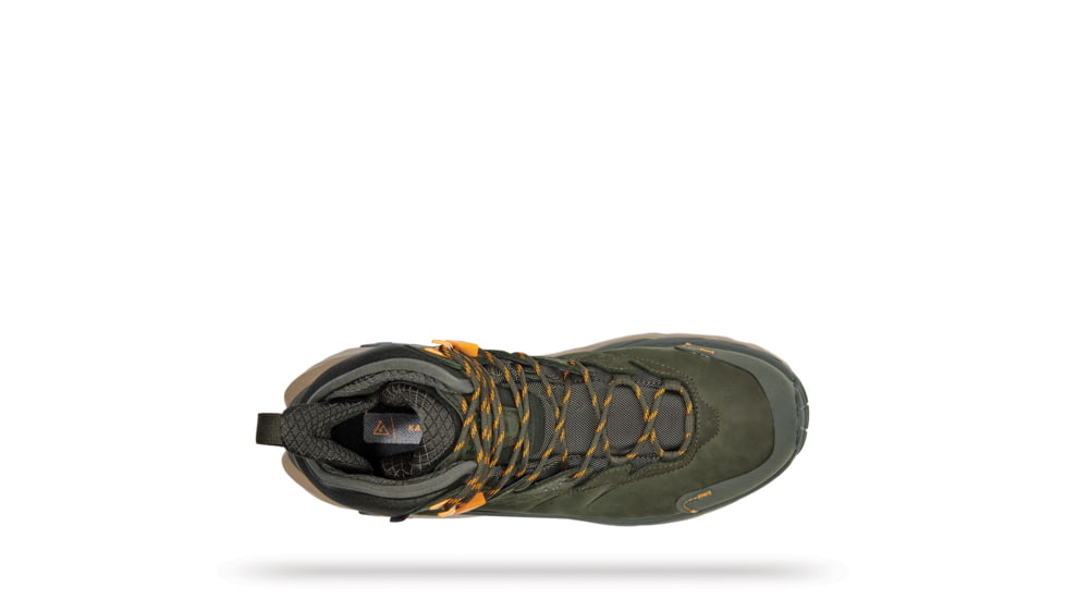 Hoka Kaha 2 GTX Shoes - Mens, Duffel Bag / Radiant Yellow, 10D, 1123155-DBRYL-10D
