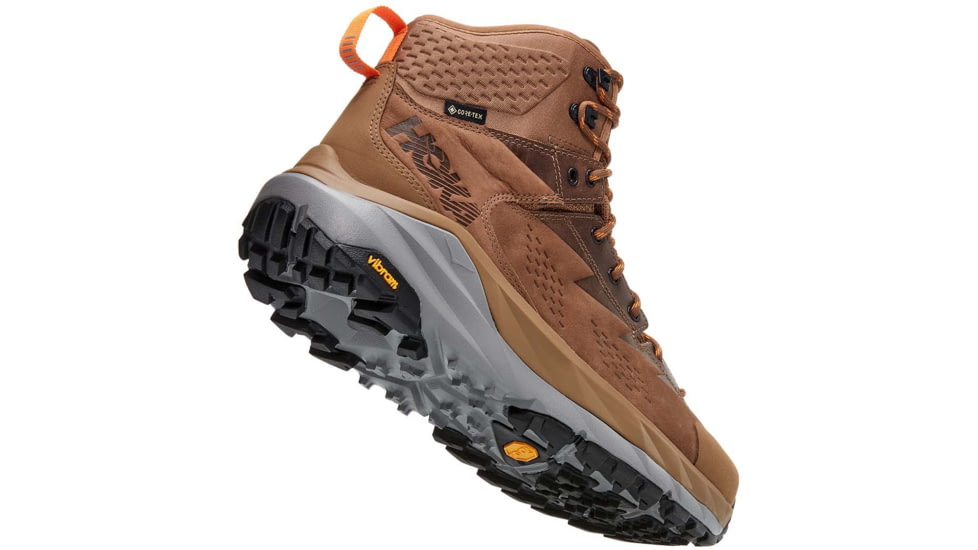 Hoka Kaha GTX Hiking Boots - Mens, Otter/Persimmon Orange, 11, 1112030-OPOR-11