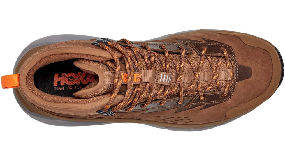 Hoka Kaha GTX Hiking Boots - Mens, Otter/Persimmon Orange, 11, 1112030-OPOR-11