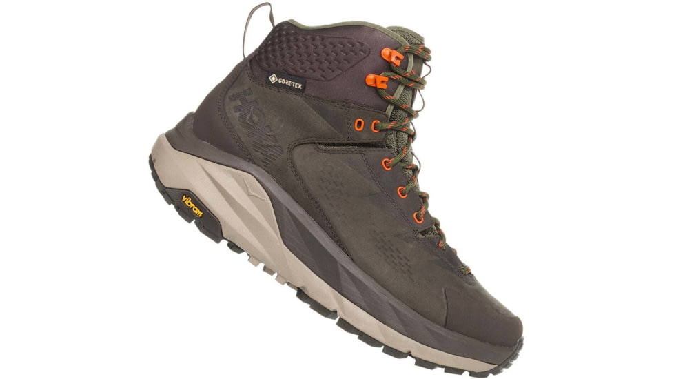 Hoka Kaha GTX Shoes - Mens, Black Olive/Green, 12, 1112030-BOGR-12