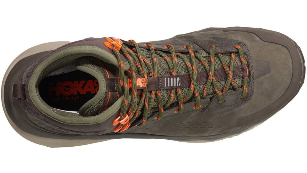 Hoka Kaha GTX Shoes - Mens, Black Olive/Green, 12, 1112030-BOGR-12