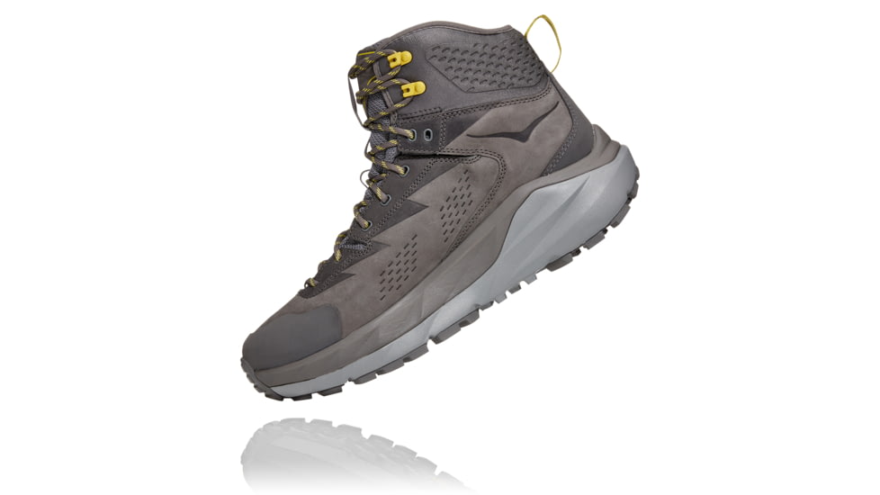 Hoka Kaha GTX Shoes - Mens, Charcoal Gray/Green Sheen, 12.5, 1112030-CGGS-12.5