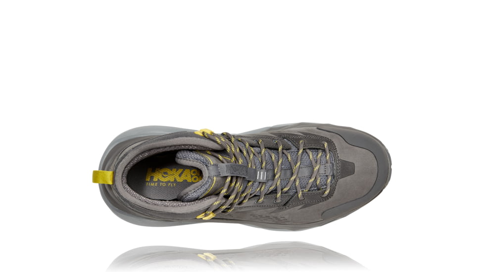 Hoka Kaha GTX Shoes - Mens, Charcoal Gray/Green Sheen, 12.5, 1112030-CGGS-12.5