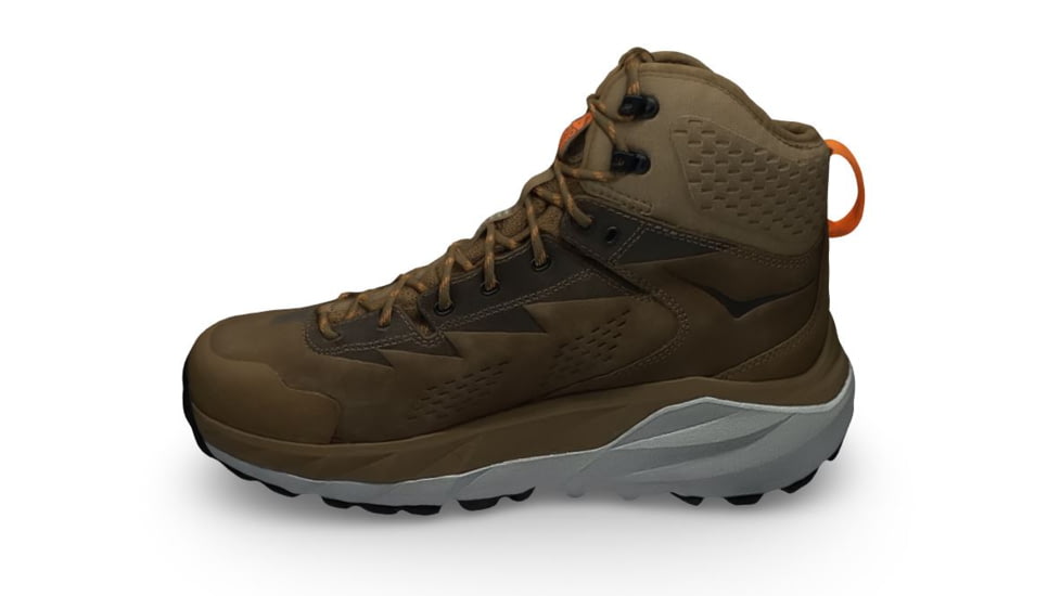 Hoka Kaha GTX Shoes - Mens, Otter/Persimmon Orange, 7, 1112030-OPOR-07