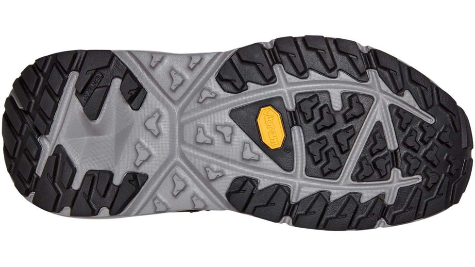 Hoka Kaha Low GTX Hiking Shoes - Mens, Otter/Persimmon Orange, 8, D, 1118586-OPOR-08D