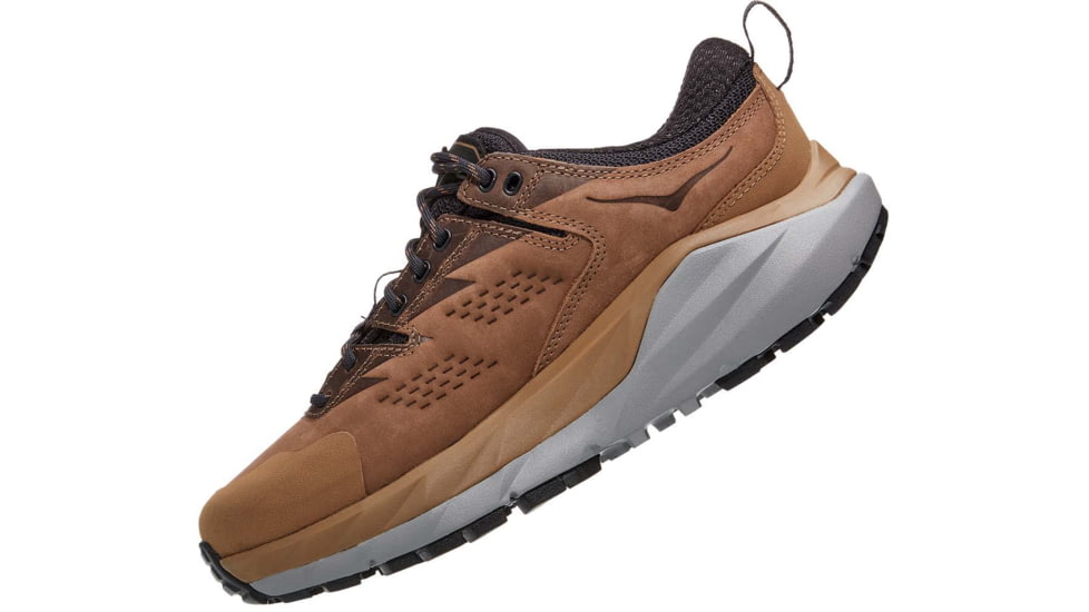 Hoka Kaha Low GTX Hiking Shoes - Womens, Otter/Black, 6, B, 1118587-ORBC-06B