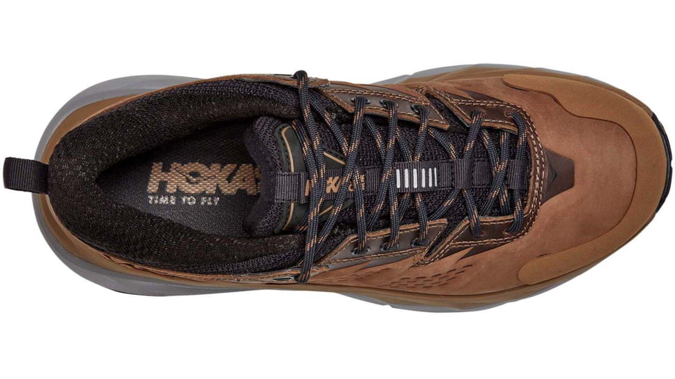 Hoka Kaha Low GTX Hiking Shoes - Womens, Otter/Black, 6, B, 1118587-ORBC-06B