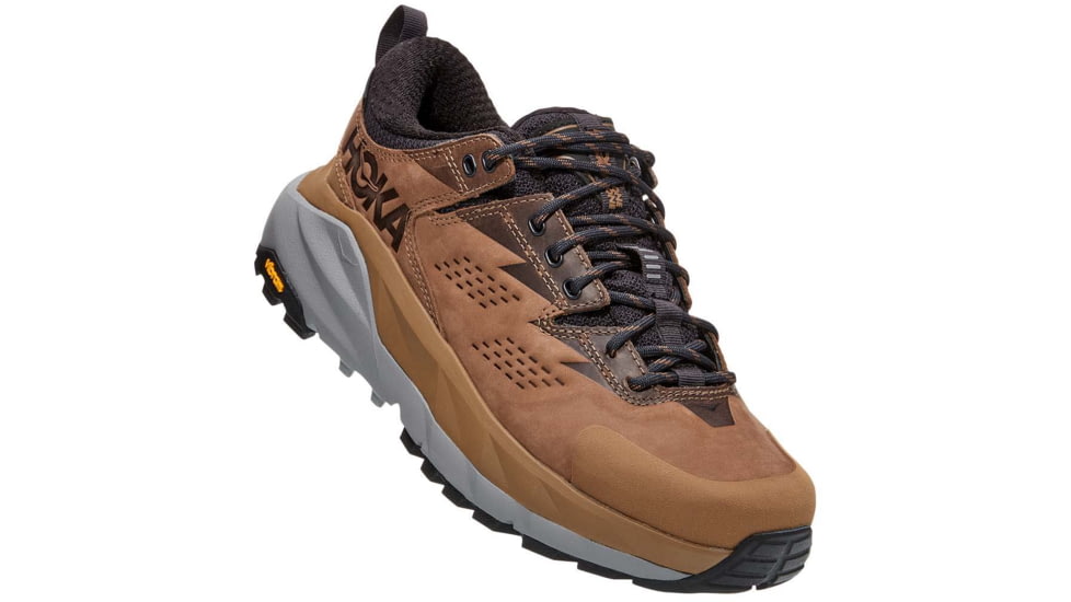 Hoka Kaha Low GTX Hiking Shoes - Womens, Otter/Black, 6, B, 1118587-ORBC-06B