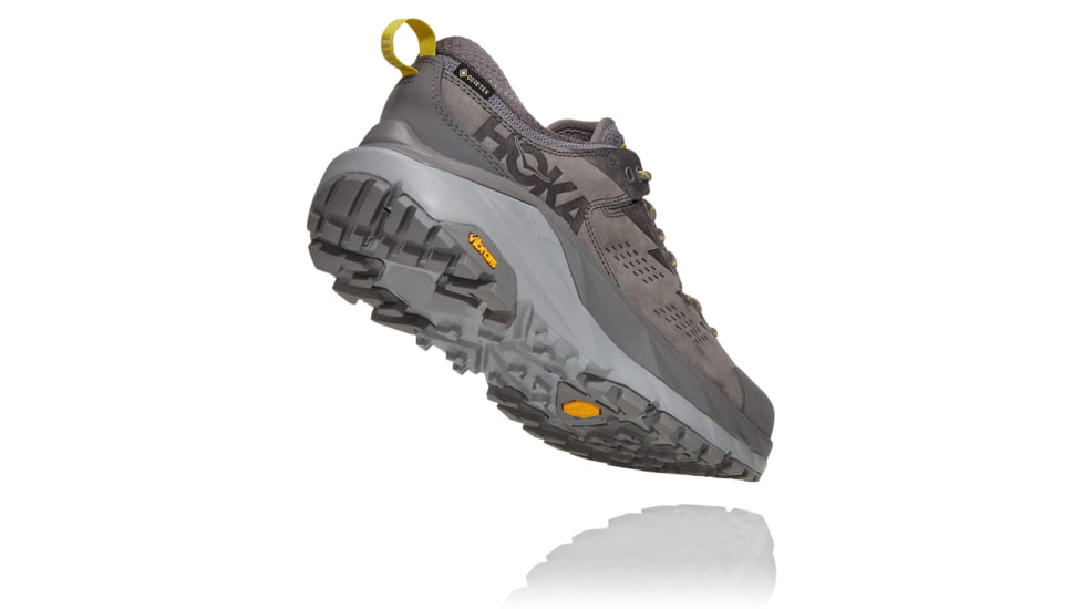 Hoka Kaha Low GTX Shoes - Mens, Charcoal Gray/Green Sheen, 7D, 1118586-CGGS-07D