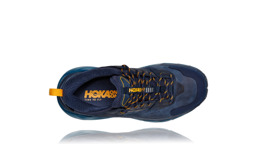 Hoka Kaha Low GTX Shoes - Womens, Black Iris/Moroccan Blue, 5B, 1118587-BIMBL-05B
