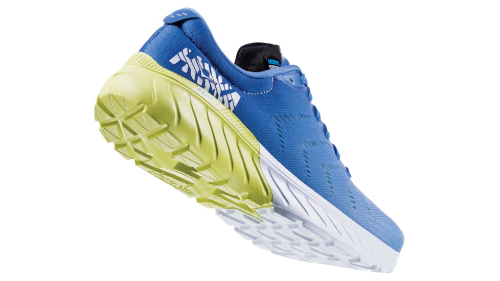 Hoka Mach 2 Running Shoes - Womens, Palace Blue / Lime Sherbet, Medium, 8, 1099722-PBLSB-08