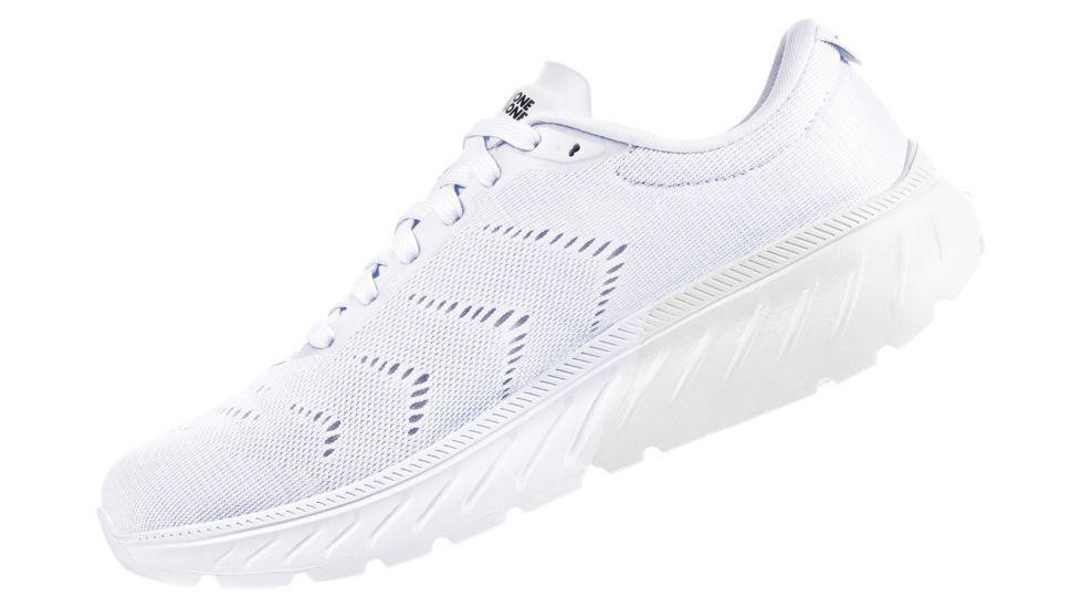Hoka Mach 2 Running Shoes - Womens, White / Black, Medium, 6.5, 1099722-WBLC-06.5D