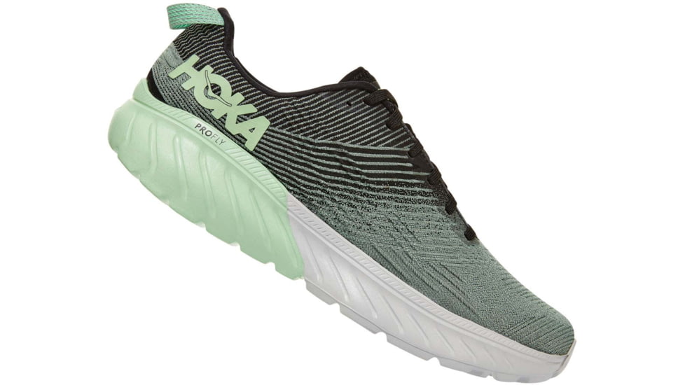 Hoka Mach 3 Road Running Shoes - Mens, Green Ash/Black, 10, 1106479-GABC-10