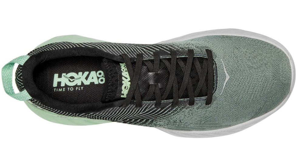 Hoka Mach 3 Road Running Shoes - Mens, Green Ash/Black, 10, 1106479-GABC-10
