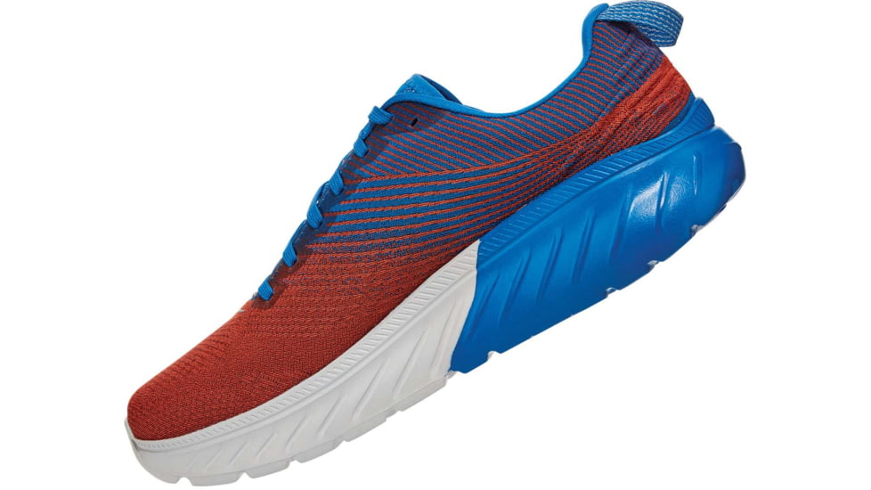 Hoka Mach 3 Road Running Shoes - Mens, Imperial Blue/Mandarin Red, 10.5, 1106479-IBMR-10.5