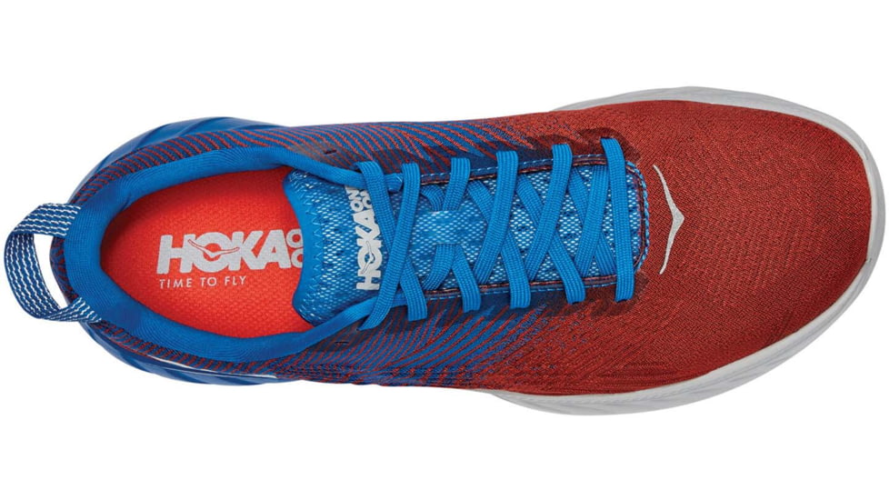 Hoka Mach 3 Road Running Shoes - Mens, Imperial Blue/Mandarin Red, 10.5, 1106479-IBMR-10.5