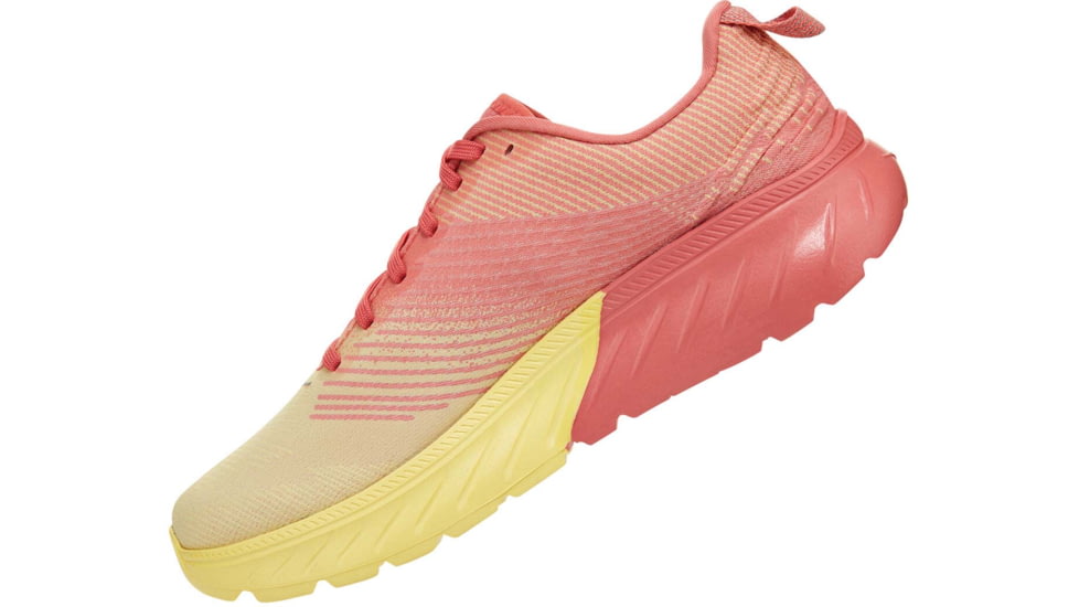 Hoka Mach 3 Road Running Shoes - Womens, Lantana/Limelight, 7.5, 1106480-LLML-7.5