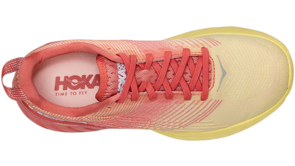 Hoka Mach 3 Road Running Shoes - Womens, Lantana/Limelight, 7.5, 1106480-LLML-7.5