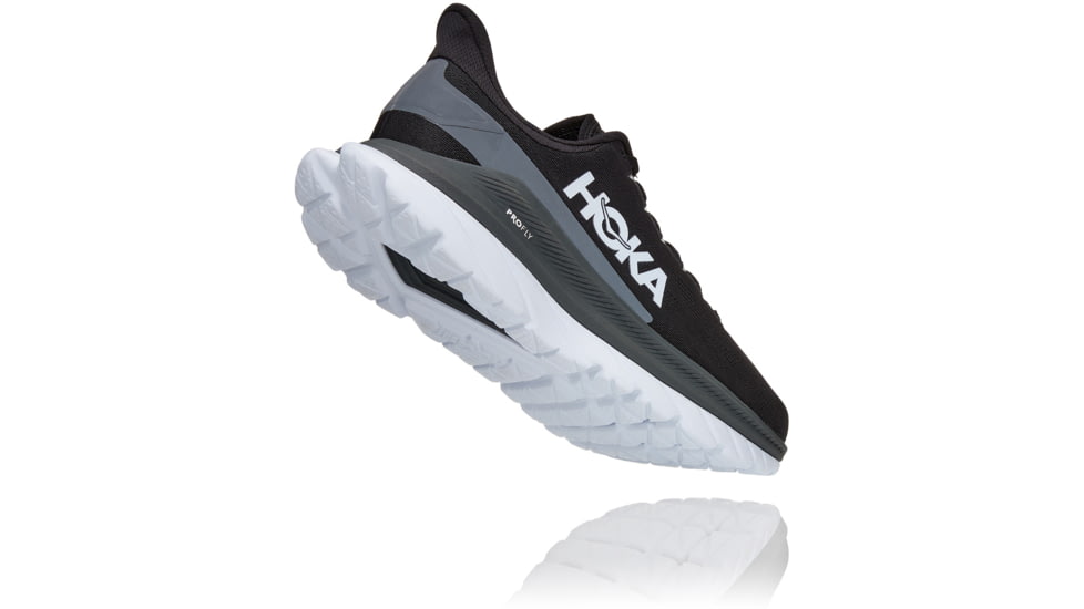 Hoka Mach 4 Road Running Shoes - Mens, Black / Dark Shadow, 12D, 1113528-BDSD-12D