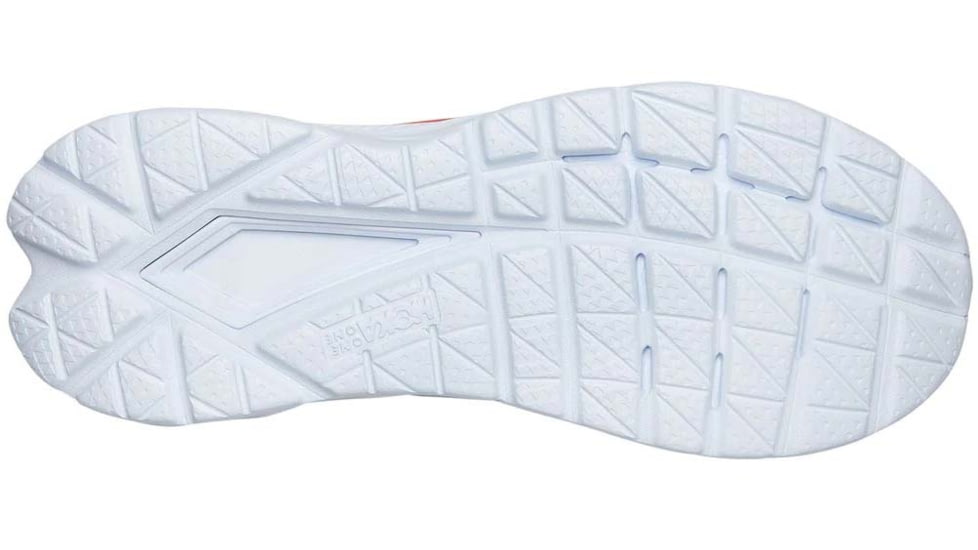 Hoka Mach 4 Road Running Shoes - Mens, Blue Fog / Fiesta, 09.5, D, 1113528-BFFS-09.5D