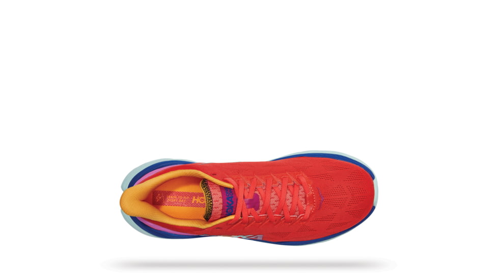 Hoka Mach 4 Road Running Shoes - Mens, Fiesta / Bluing, 8.5D, 1113528-FBLN-08.5D