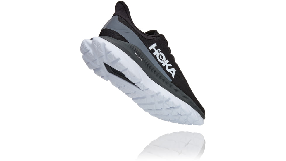 Hoka Mach 4 Road Running Shoes - Womens, Black / Dark Shadow, 11B, 1113529-BDSD-11B