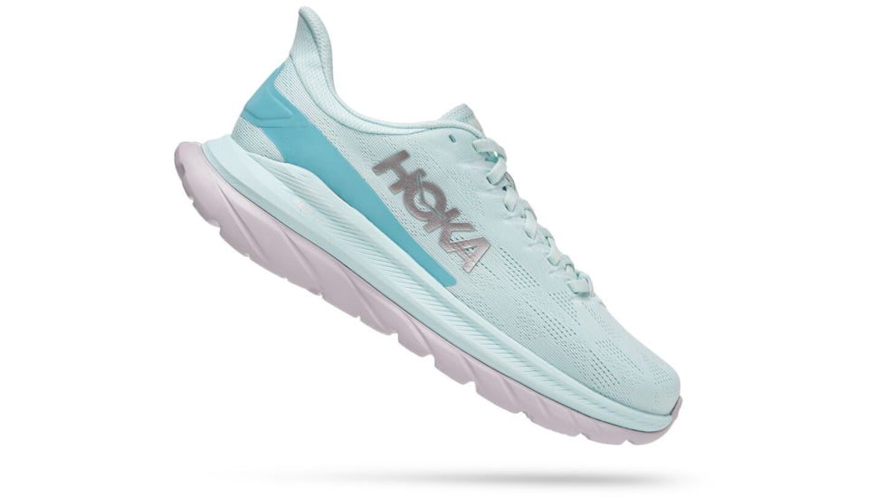 Hoka Mach 4 Road Running Shoes - Womens, Blue Glass / Coastal Shade, 6B, 1113529-BGCS-06B