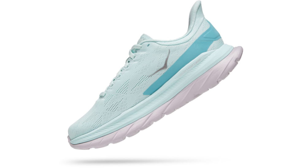 Hoka Mach 4 Road Running Shoes - Womens, Blue Glass / Coastal Shade, 6B, 1113529-BGCS-06B