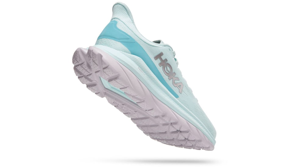 Hoka Mach 4 Road Running Shoes - Womens, Blue Glass / Coastal Shade, 6B, 1113529-BGCS-06B