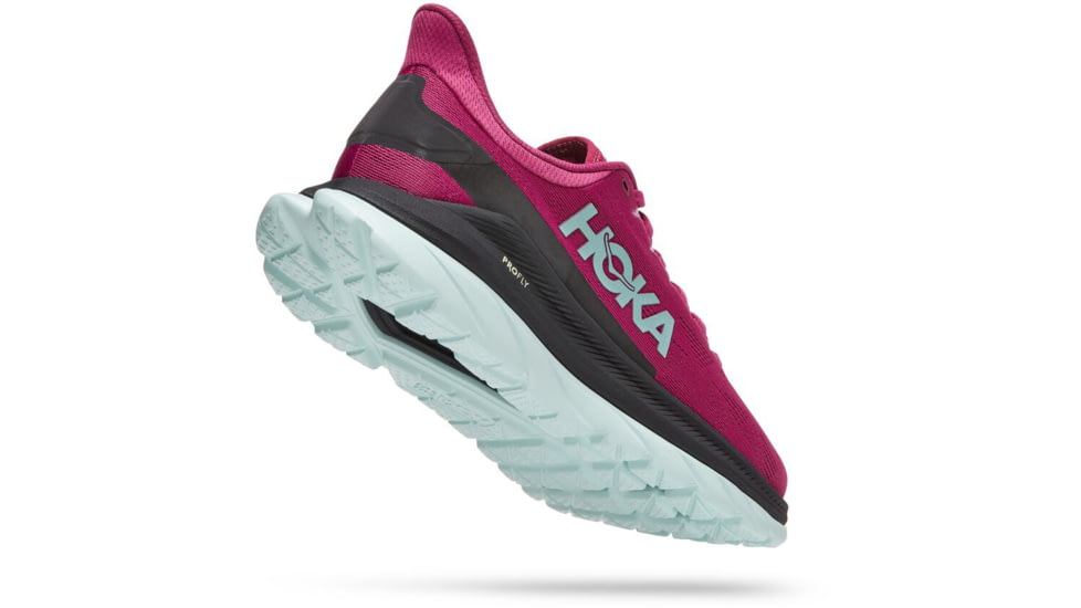 Hoka Mach 4 Road Running Shoes - Womens, Festival Fuchsia / Black, 7B, 1113529-FFBL-07B