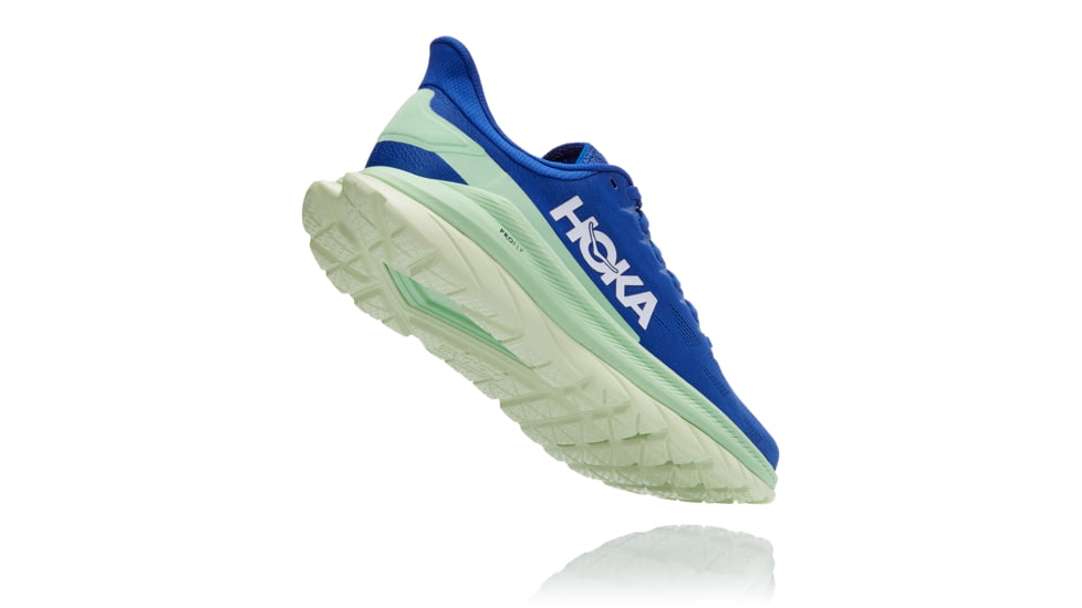 Hoka Mach 4 Shoes - Mens, Dazzling Blue/Green Ash, 11.5D, 1113528-DBGA-11.5D
