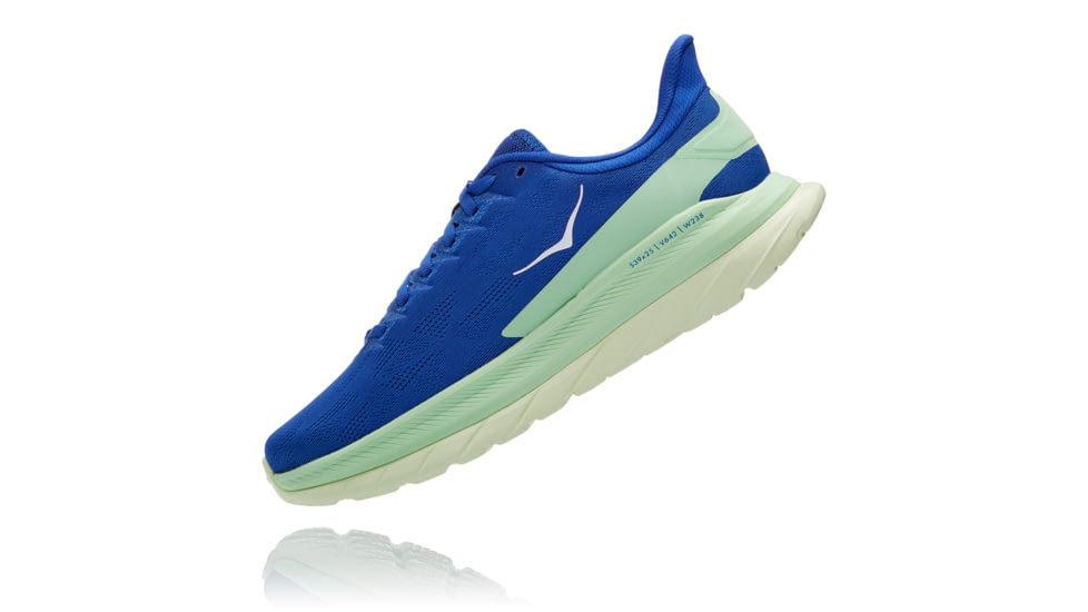Hoka Mach 4 Shoes - Mens, Dazzling Blue/Green Ash, 11.5D, 1113528-DBGA-11.5D