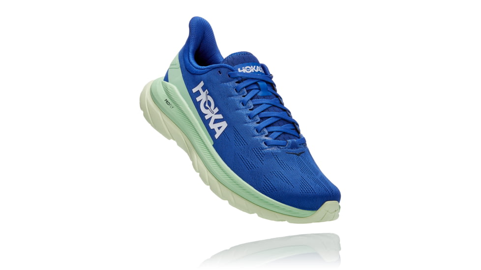 Hoka Mach 4 Shoes - Mens, Dazzling Blue/Green Ash, 11.5D, 1113528-DBGA-11.5D