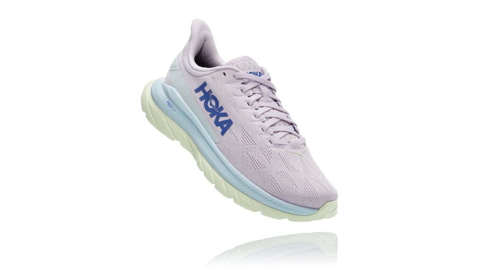 Hoka Mach 4 Shoes - Womens, Orchid Hush/Iris Bloom, 10B, 1113529-OHIB-10B