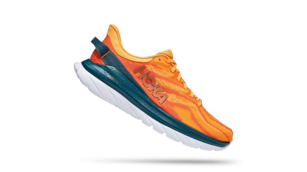 Hoka Mach Supersonic Shoes - Mens, Radiant Yellow / Camellia, 12D, 1130250-RYCM-12D