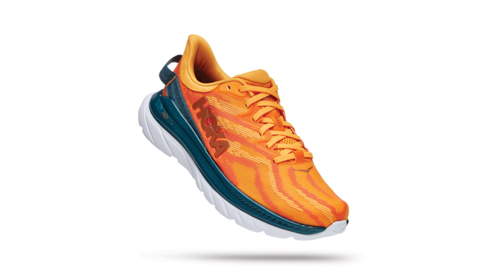 Hoka Mach Supersonic Shoes - Mens, Radiant Yellow / Camellia, 12D, 1130250-RYCM-12D