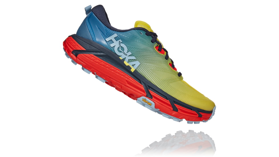 Hoka Mafate Speed 3 Shoes - Mens, Provincial Blue/Fiesta, 7D, 1113530-PBFS-07D