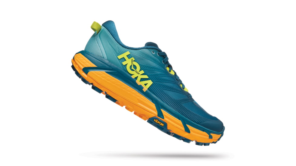 Hoka Mafate Speed 3 Trail Running Shoes - Mens, Coastal Shade / Radiant Yellow, 8.5D, 1113530-CSRY-08.5D