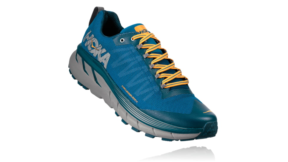 Hoka Men's Challenger ATR 4 Trailrunning Shoe, Mykonos Blue/Legion Blue, 9.5 US, 1018294-MBLNB-9.5